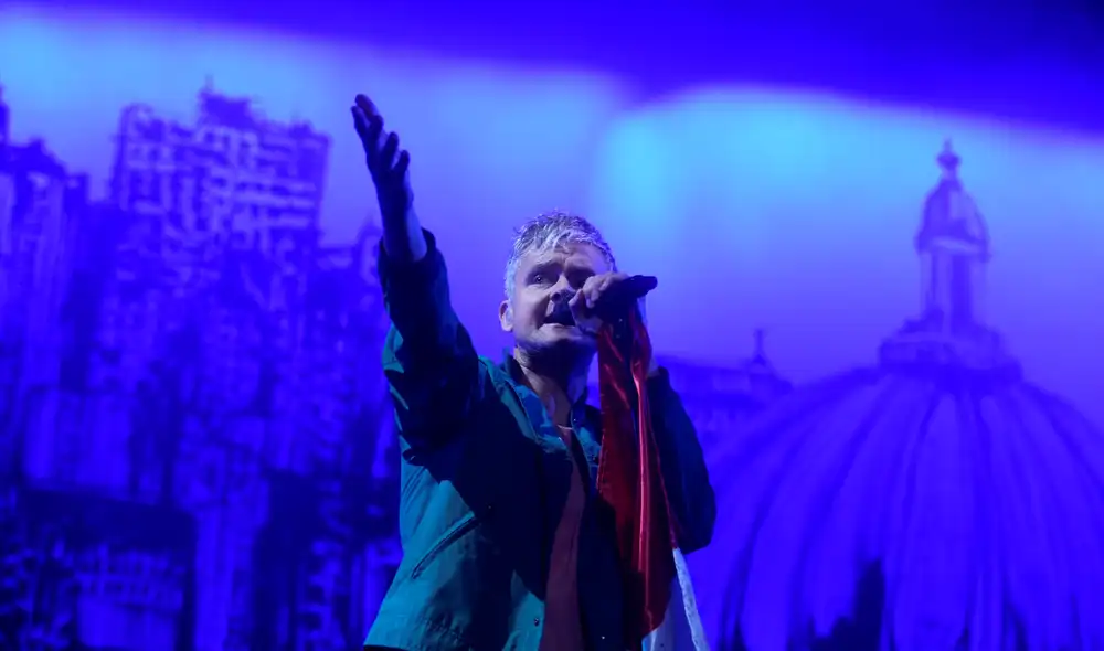 Tom Chaplin, de Keane. Foto: John Reyes.