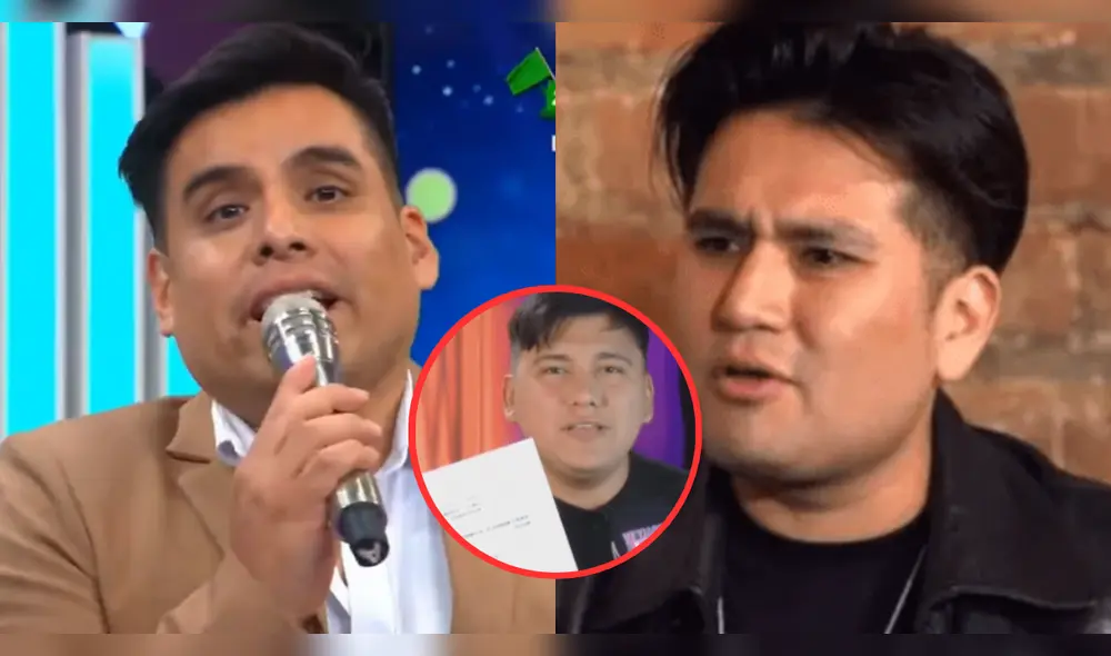 Víctor Yaipén Jr. critica la prohibición de Deyvis Orosco a su primo Bill sobre el uso del apellido. Foto: Composición LR/ATV Víctor Yaipén Jr. critica la prohibición de Deyvis Orosco a su primo Bill sobre el uso del apellido. Foto: Composición LR/ATV