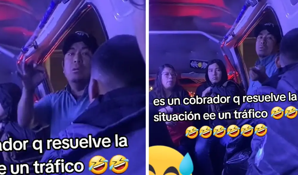 "Resolvió", resaltaron usuarios en clip viral. Foto: composición LR/ TikTok