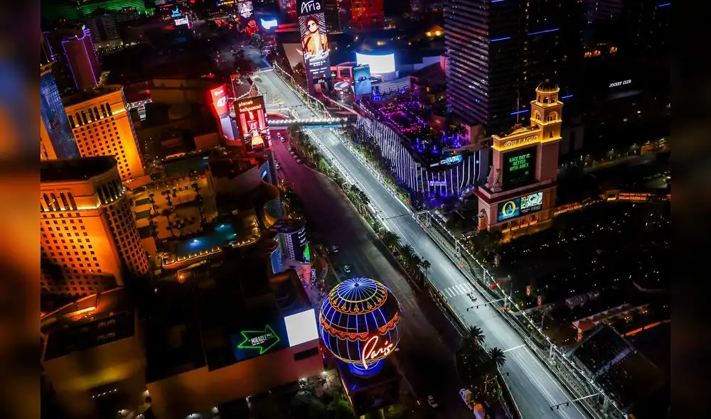 El circuito y el evento de Las Vegas son los más exclusivos del calendario de la F1 | Créditos ESPN