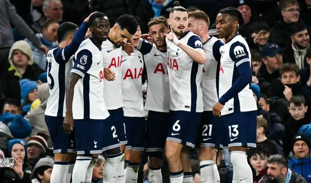 Con su victoria en el Etihad Stadium, Tottenham se pone cada vez más cerca de los puestos de clasificación a torneos internacionales. Foto: AFP Con su victoria en el Etihad Stadium, Tottenham se pone cada vez más cerca de los puestos de clasificación a torneos internacionales. Foto: AFP