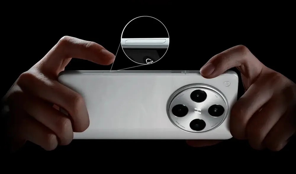 Este botón del Oppo Find X8 Pro es muy parecido al de los iPhone 16. Foto: Mainzempire Este botón del Oppo Find X8 Pro es muy parecido al de los iPhone 16. Foto: Mainzempire