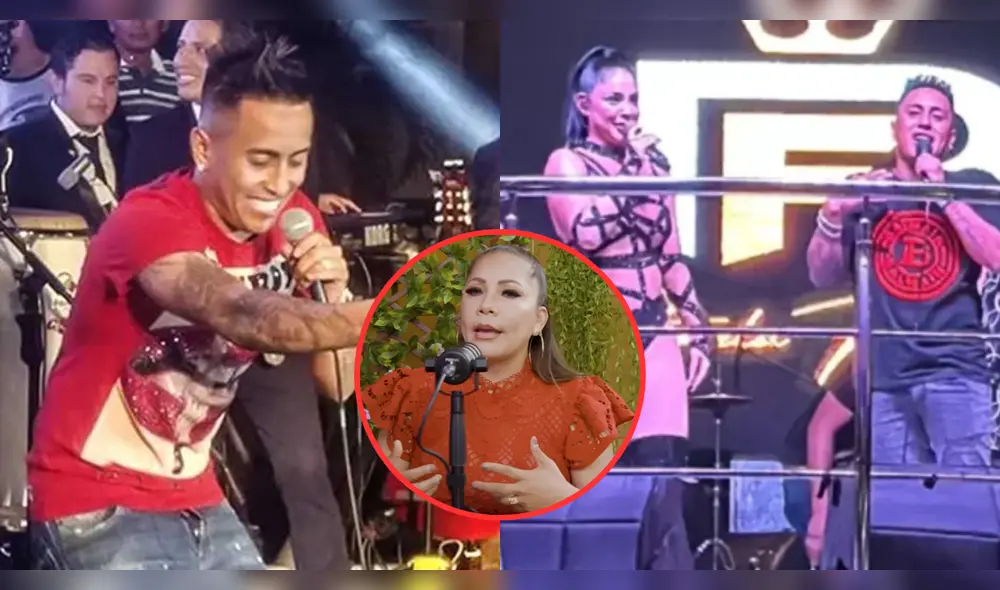 Christian Cueva planearía formar una orquesta de cumbia cuando termine su carrera deportiva. Foto: Composición LR/TikTok/YouTube