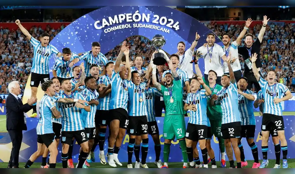 Racing Club campeón de la Copa Sudamericana