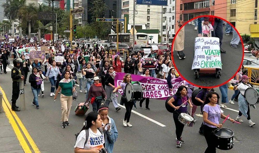 Marcha Nacional contra la violencia de género se lleva a cabo este 23 de noviembre. Foto: composición de Ariana Espinoza/Dayana Huerta/La República Marcha Nacional contra la violencia de género se lleva a cabo este 23 de noviembre. Foto: composición de Ariana Espinoza/Dayana Huerta/La República