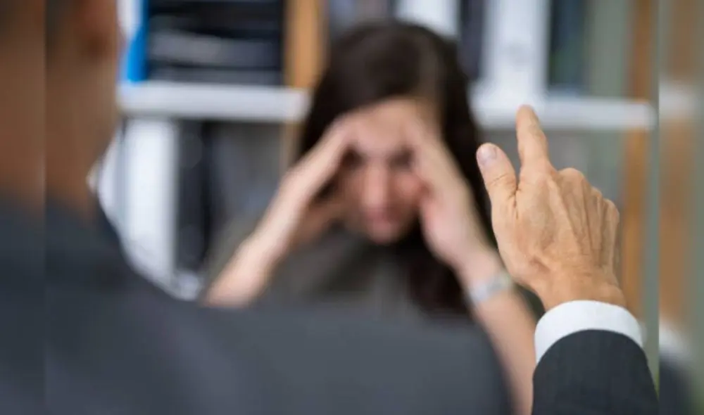 Hostigamiento sexual laboral. Foto: nota de prensa