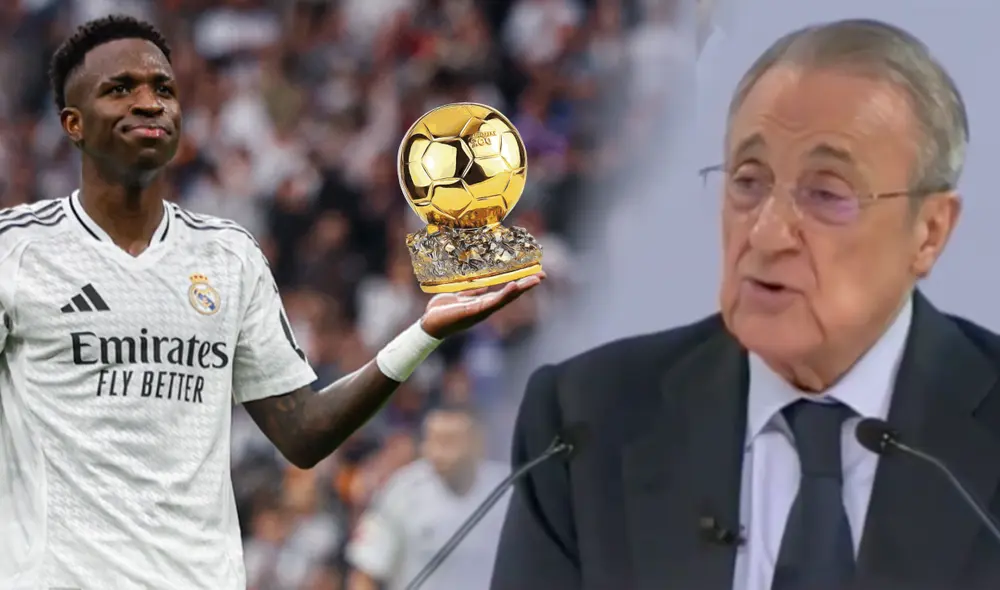 Vinícius Júnior quedó en segundo lugar en la premiación del Balón de Oro 2024. Foto: composición LR/Real Madrid/UEFA