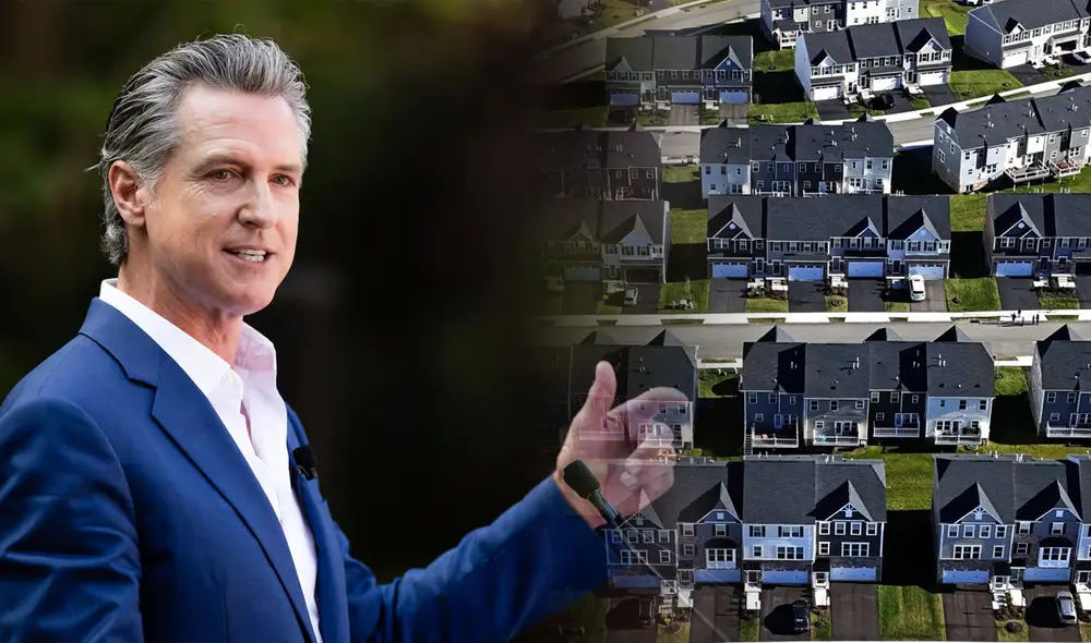 Gavin Newsom rechazó la propuesta en el estado el cual gobierna. Foto: composición LR/difusión