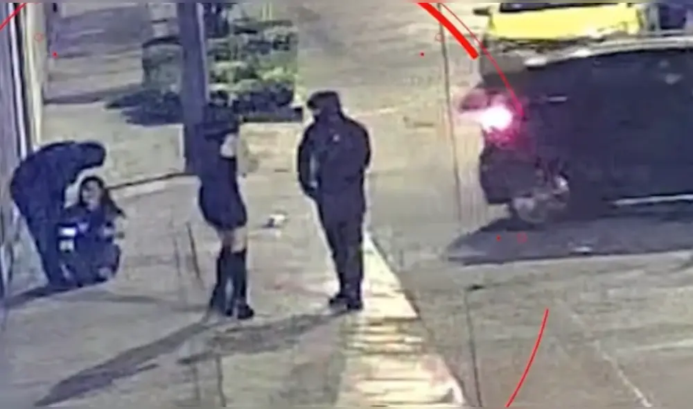 Delincuentes usaron sus armas de fuego para someter a las víctimas que no opusieron resistencia. Foto: Captura Panamericana