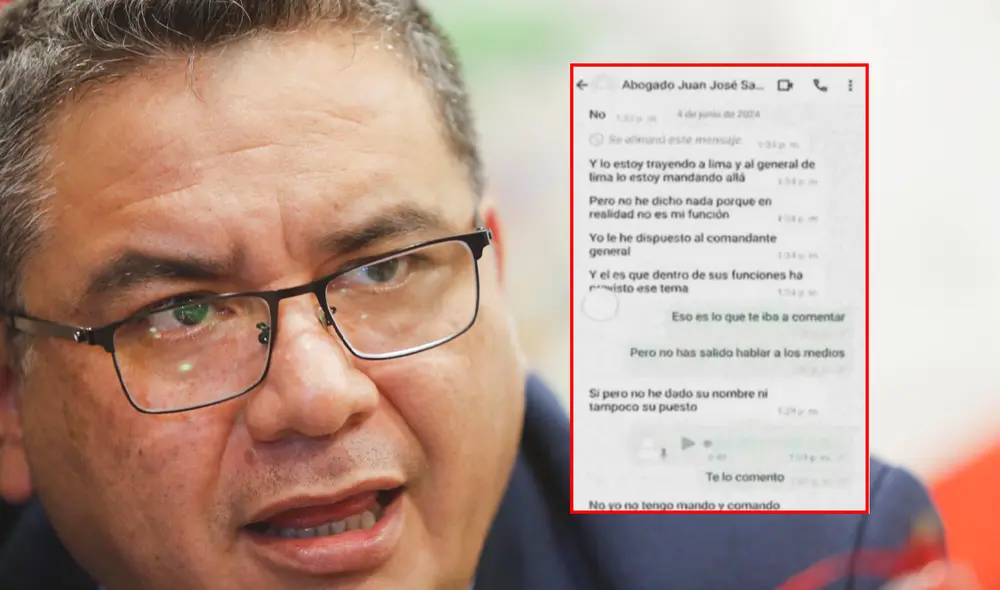 Juan José Santiváñez es investigado por abuso de autoridad. Foto: composiciónLR/captura/CuartoPoder Juan José Santiváñez es investigado por abuso de autoridad. Foto: composiciónLR/captura/CuartoPoder