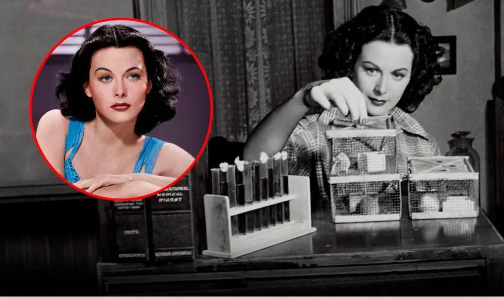 Hedy Lamarr se casó con un fabricante de armas y amigo de Hitler. Foto: composición LR/ El País