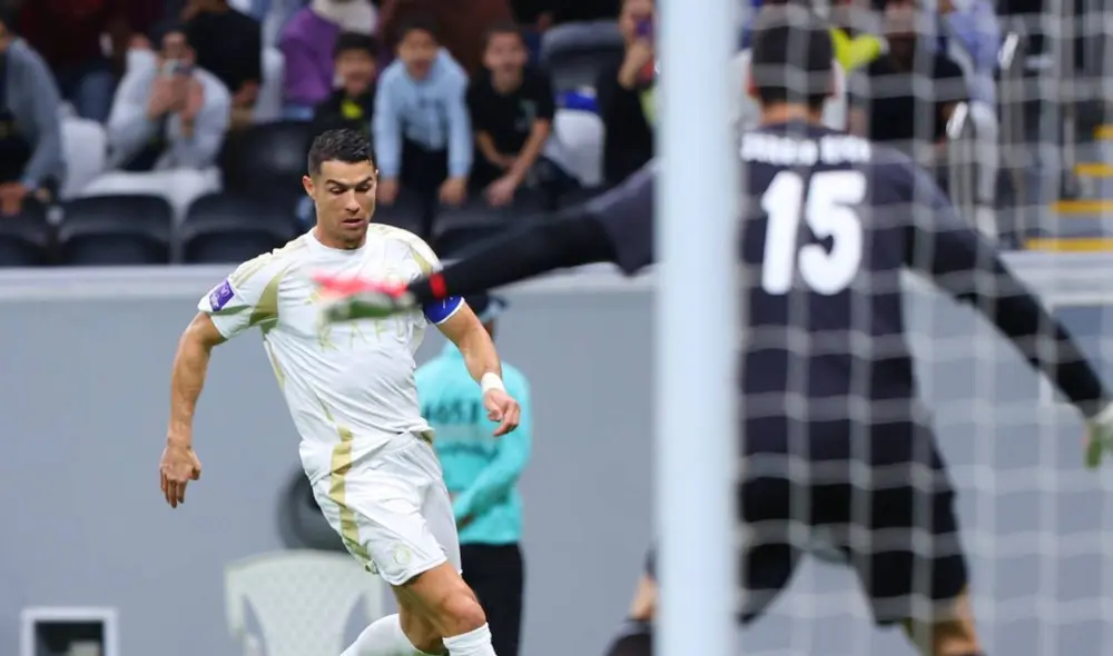 Al Nassr y Al Gharafa jugaron en el Estadio Al Bayt. Foto: créditos X/Al Nassr