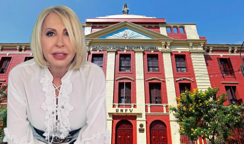 La conductora peruana tuvo su paso en la UNFV en la década de los 80'. Foto: composición LR/UNFV