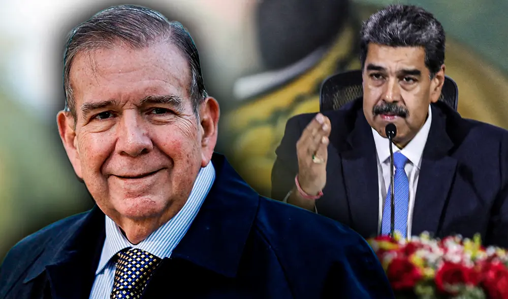 Edmundo González. La situación política en Venezuela se intensifica a medida que se acerca la fecha de la supuesta transición de poder. Foto: Composición LR/AFP. Edmundo González. La situación política en Venezuela se intensifica a medida que se acerca la fecha de la supuesta transición de poder. Foto: Composición LR/AFP.