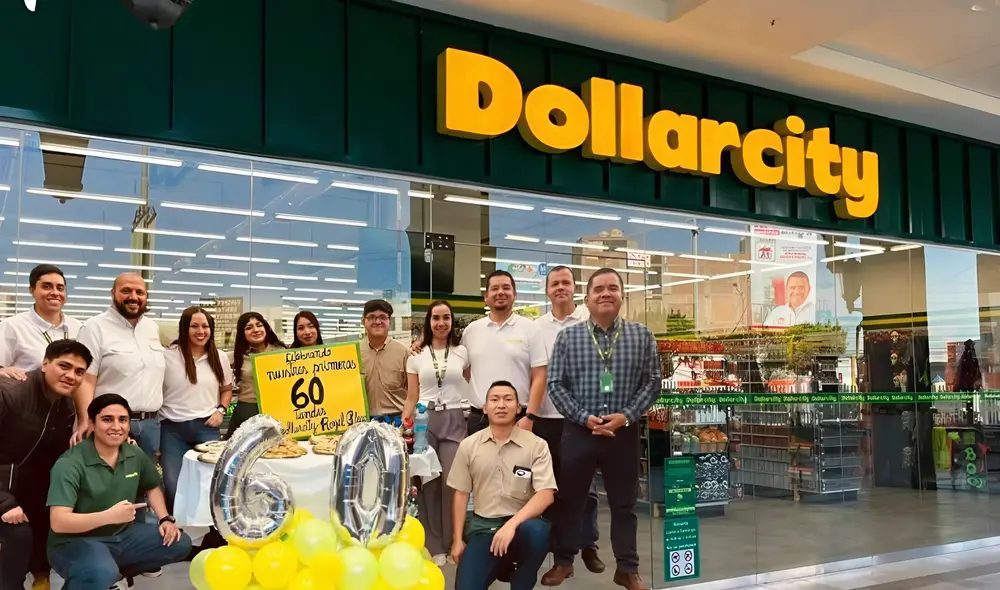 Dollarcity cuenta con más de 60 tiendas en el Perú, distribuidas en diversas regiones, incluyendo Lima, Arequipa, Chiclayo, Piura, y Trujillo . Foto: composición LR