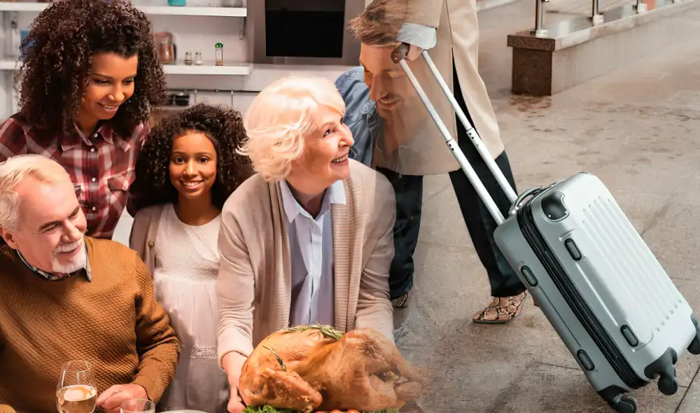 Con la llegada del Thanksgiving Day, el tráfico aéreo en Estados Unidos aumenta considerablemente. Foto: composición LR/difusión