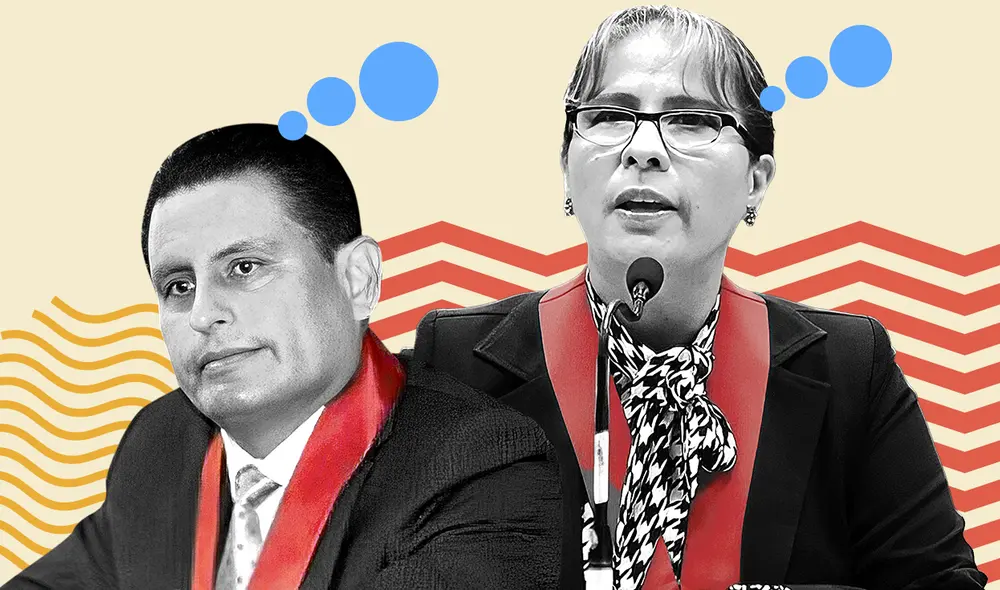 Elecciones en la Corte Superior de Justicia de Lima: Andrés Tapia, dos de los tres candidatos. Ilustración: Brian Tejeda Elecciones en la Corte Superior de Justicia de Lima: Andrés Tapia, dos de los tres candidatos. Ilustración: Brian Tejeda