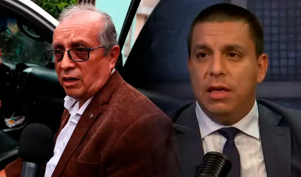 Abogado de Dina Boluarte defiende la clandestinidad de Nicanor Boluarte. Foto: composición la República / captura RPP Abogado de Dina Boluarte defiende la clandestinidad de Nicanor Boluarte. Foto: composición la República / captura RPP