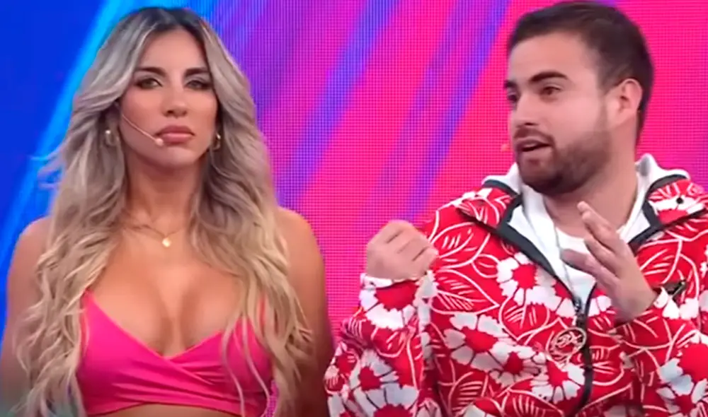 Gabriela Herrera se incomoda al ver a César BK luego de su ruptura. Magaly TV