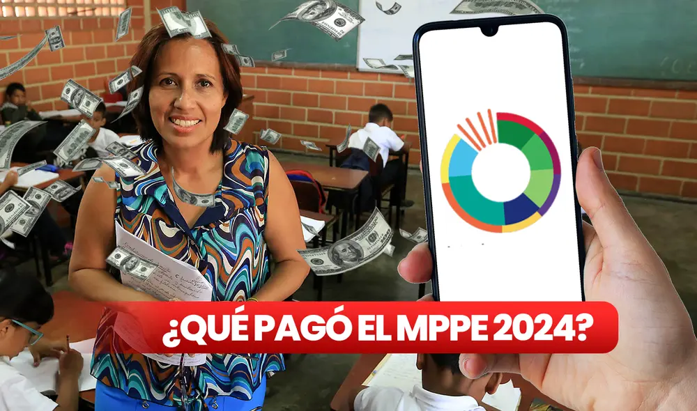 Los docentes del MPPE recibieron una bonificación especial por fin de año. Foto: composición LR/Crónica Uno/MPPE