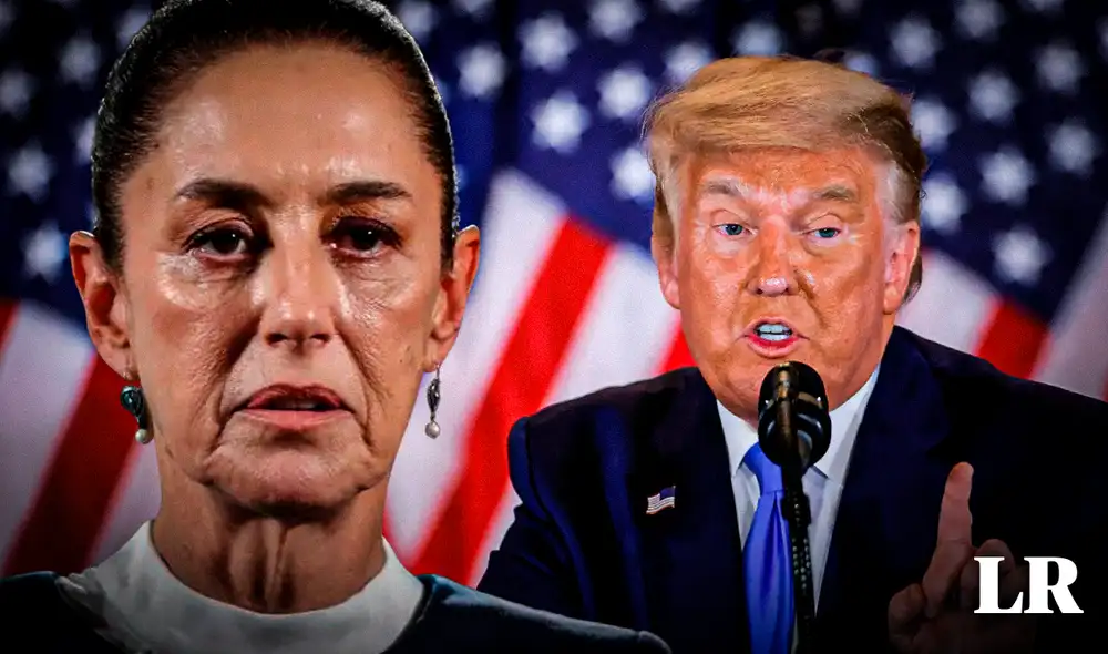 Claudia Sheinbaum, presidenta de México, envía un mensaje al presidente electo, Donald Trump. Foto: composición LR/ El economista Claudia Sheinbaum, presidenta de México, envía un mensaje al presidente electo, Donald Trump. Foto: composición LR/ El economista