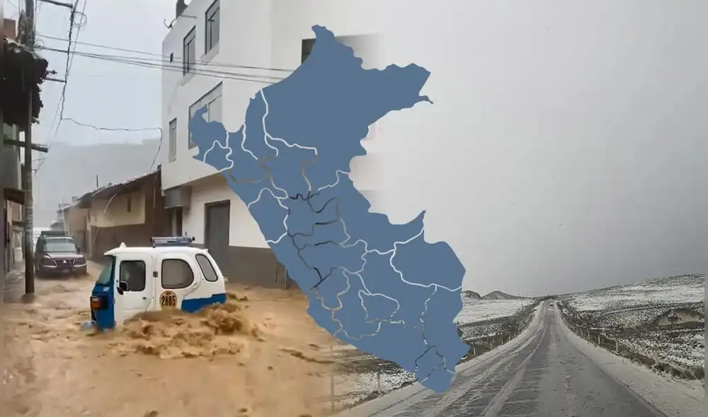 Ciudades comienzan a registrar intensas lluvias tanto en el sur como en el norte del Perú. Foto: composición LR/Salomé Sorokin Ciudades comienzan a registrar intensas lluvias tanto en el sur como en el norte del Perú. Foto: composición LR/Salomé Sorokin