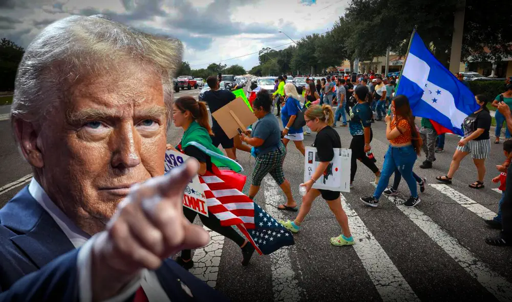 Las deportaciones masivas planteadas por Trump traerán consecuencias en la economía | Composición: Ariana Espinoza Las deportaciones masivas planteadas por Trump traerán consecuencias en la economía | Composición: Ariana Espinoza