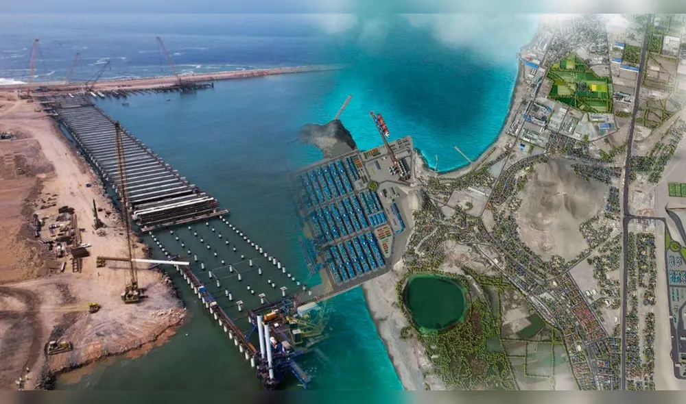 El Megapuerto de Chancay fue inaugurado en noviembre durante la APEC 2024. Foto: Andina/LR