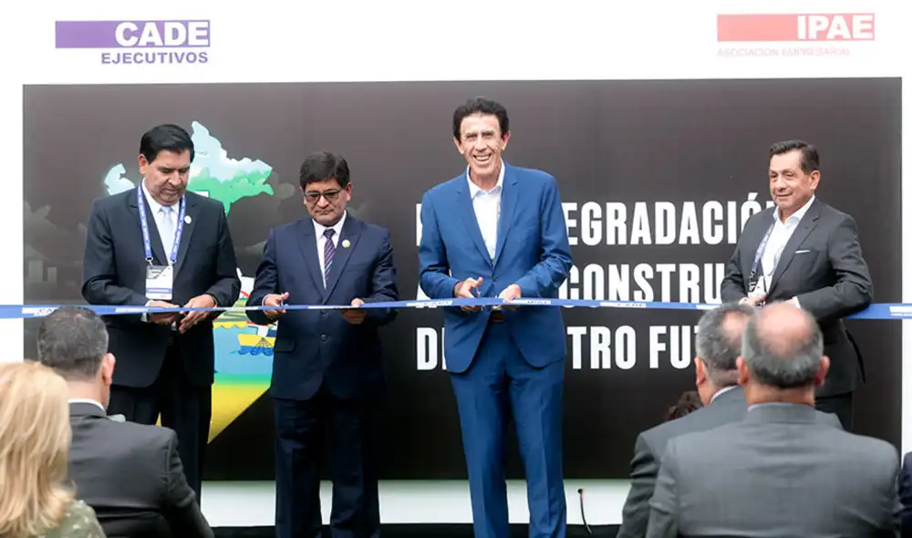 CADE 2024. l evento empresarial más grande del país se desarrolla en requipa, en medio de “una degradación generalizada”. CADE 2024. l evento empresarial más grande del país se desarrolla en requipa, en medio de “una degradación generalizada”.