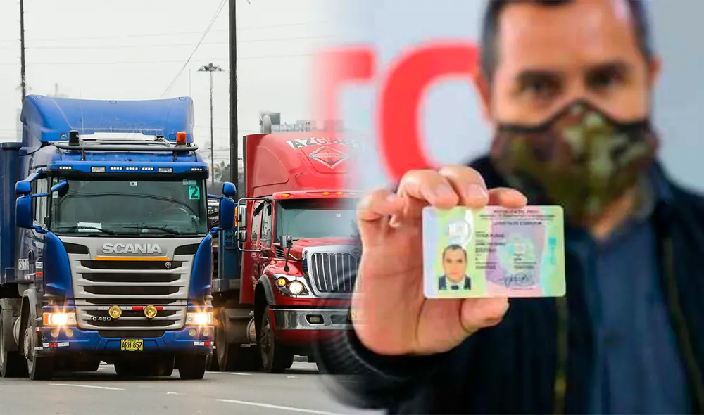 La licencia A4 permite a sus usuarios manejar cualquier vehículo pesado en todo el territorio nacional. Foto: composición LR/Andina