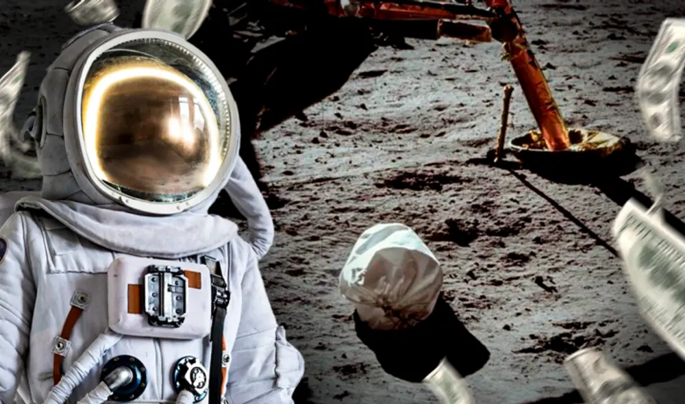 NASA lanzó un concurso global en que ofrece 3 millones de dólares para solucionar los problemas de la basura en la Luna. Foto: composición Jazmín Ceras/LR