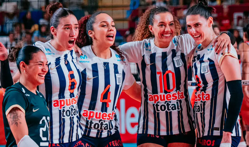 Alianza Lima logró campeonar en la liga de vóley luego de 31 años. Foto: composición GLR. Alianza Lima logró campeonar en la liga de vóley luego de 31 años. Foto: composición GLR.