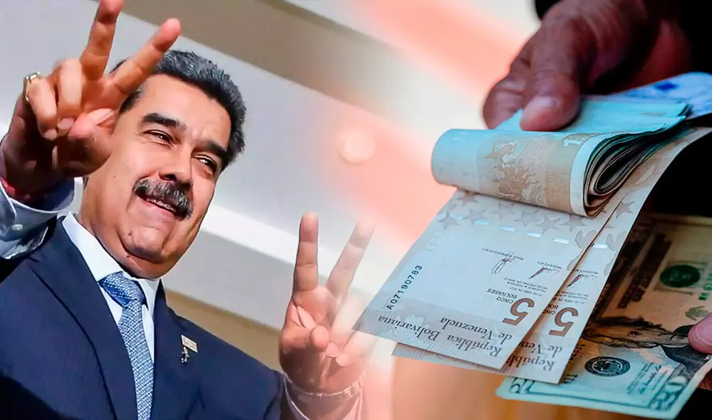 El nuevo bono de 450 bolívares llegó a través del Sistema Patria en Venezuela. Foto: composición LR/AFP/EFE El nuevo bono de 450 bolívares llegó a través del Sistema Patria en Venezuela. Foto: composición LR/AFP/EFE