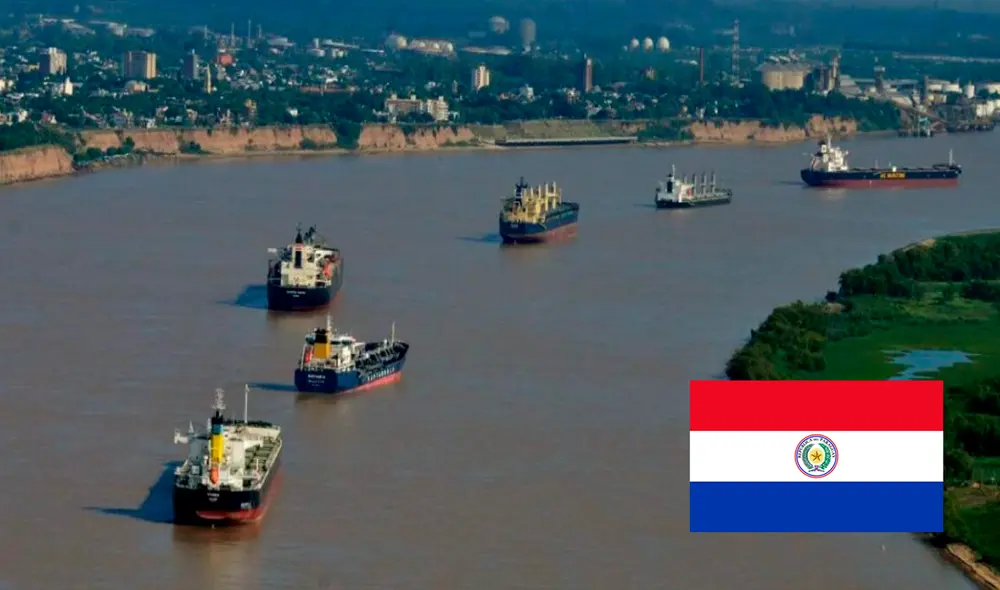 En el 2020, se movilizaron 94,4 millones de toneladas por la Hidrovía Paraguay-Paraná. Foto: La Izquierda Diario. En el 2020, se movilizaron 94,4 millones de toneladas por la Hidrovía Paraguay-Paraná. Foto: La Izquierda Diario.