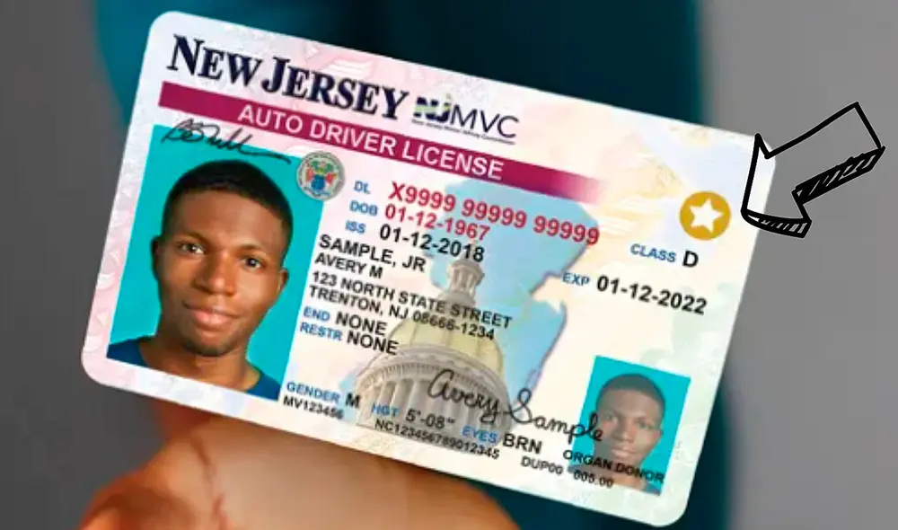 Así luce el Real ID en Nueva Jersey. Además, brinda diversos requisitos para los inmigrantes.