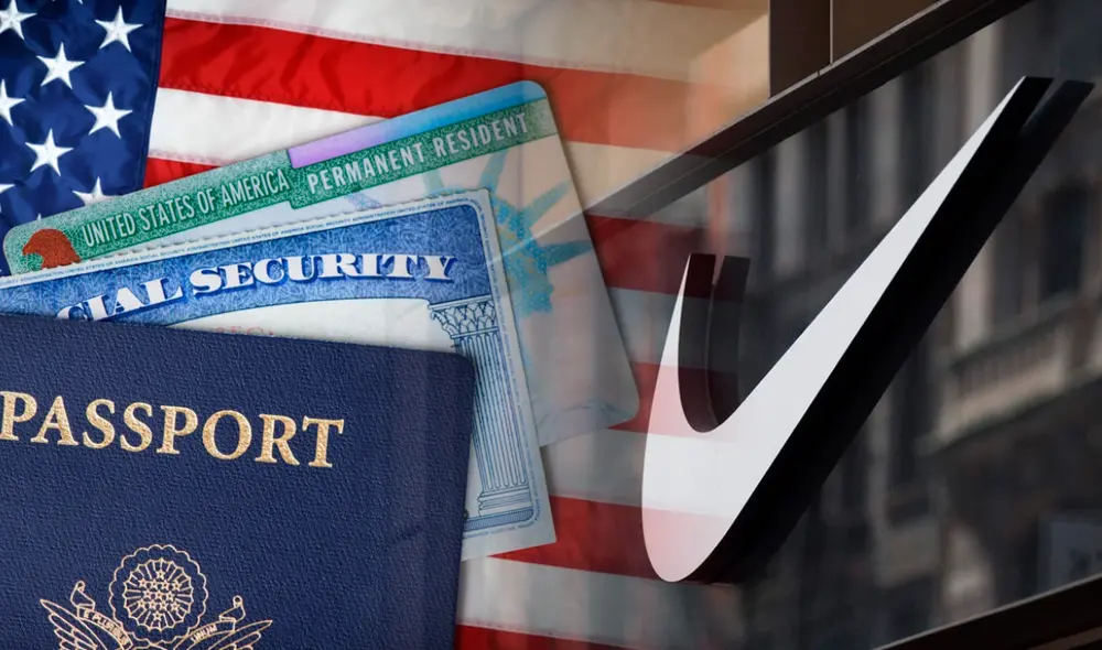 Nike ofrece empleo para inmigrantes y puedan conseguir la Green Card. Foto: composición LR/difusión