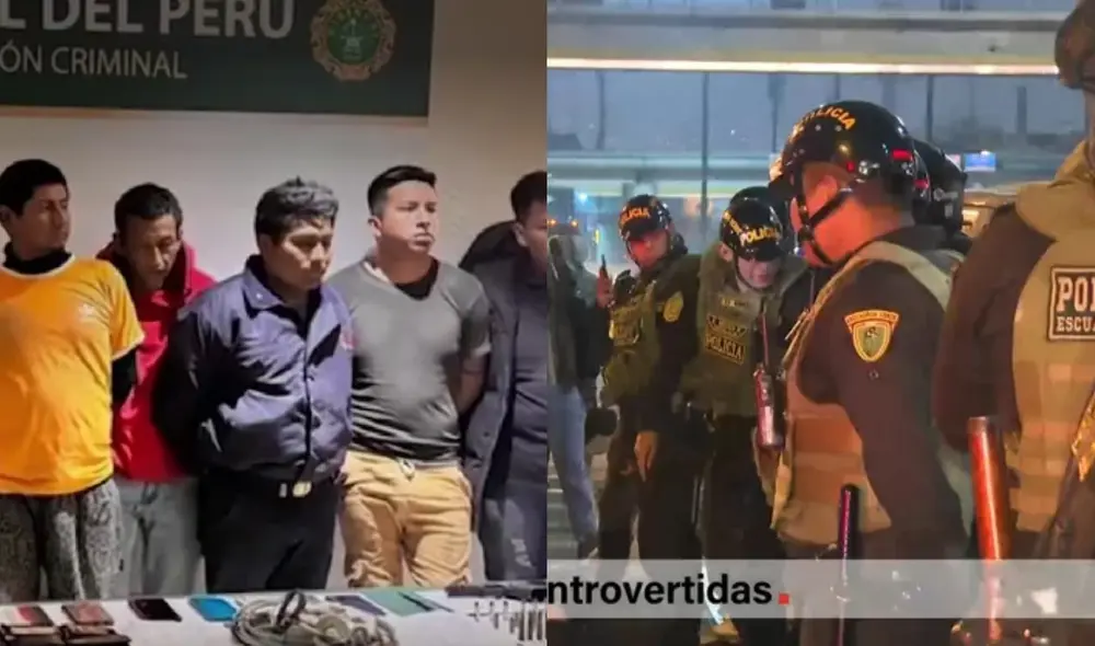 El operativo habría sido organizado por un familiar de uno de los detenidos, quien confesaría dicha irregularidad. Foto: Cuarto poder El operativo habría sido organizado por un familiar de uno de los detenidos, quien confesaría dicha irregularidad. Foto: Cuarto poder