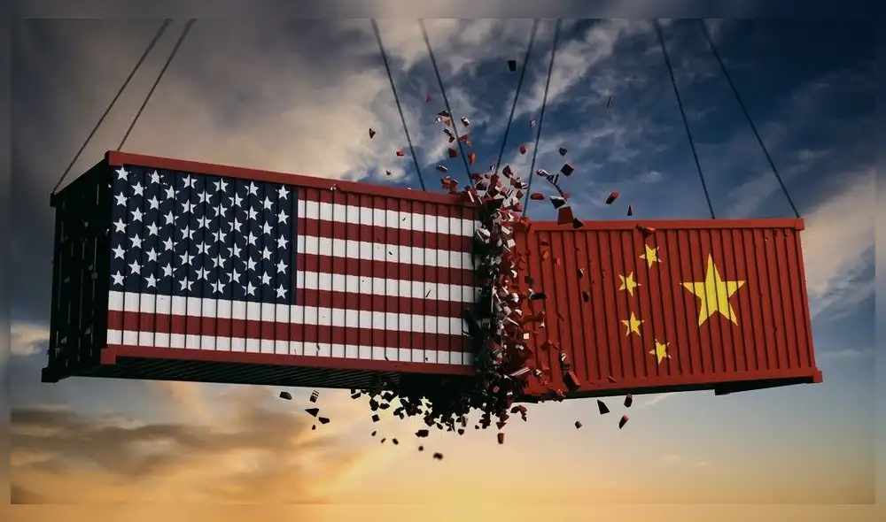 Las tensiones geopolíticas entre Estados Unidos y China se han incrementado por el predominio del mercado mundial. Foto: Composición LR Las tensiones geopolíticas entre Estados Unidos y China se han incrementado por el predominio del mercado mundial. Foto: Composición LR