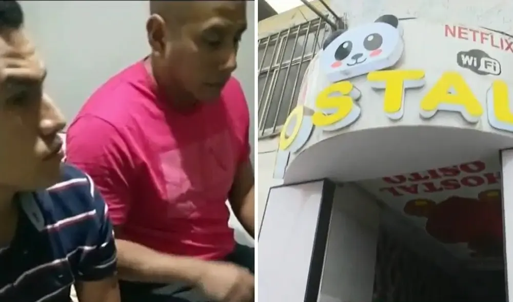 El hostal donde se cometió el acto delictivo se llama "El Osito". Foto: Captura El hostal donde se cometió el acto delictivo se llama "El Osito". Foto: Captura