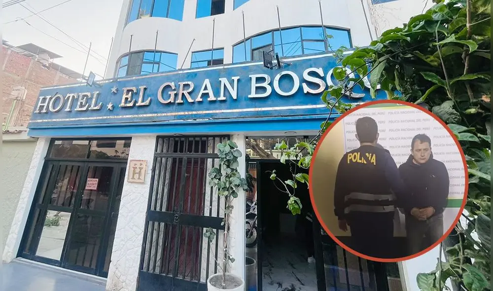 Docente de Universidad Señor de Sipán fue detenido en Chiclayo. Foto: composición LR/Emmanuel Moreno/PNP