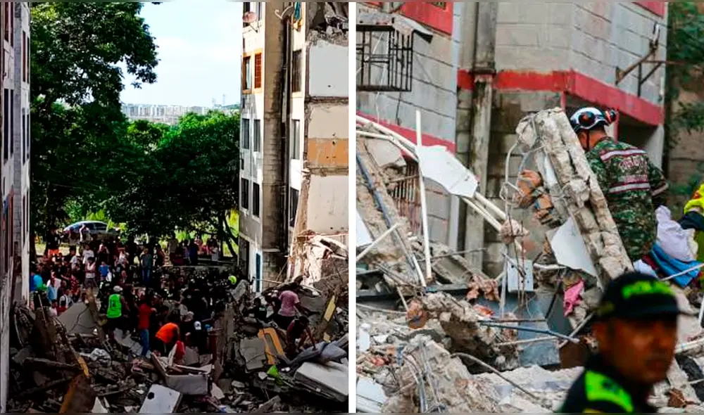 Los servicios de emergencia actuaron rápidamente, pero el incidente resaltó la vulnerabilidad de la zona. Foto: Composición LR/Semana/El Tiempo.