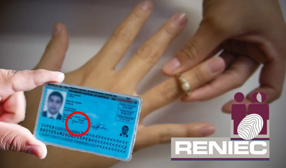 Existen procesos que deben establecerse en la Reniec para actualizar tu estado civil ante un divorcio. Foto: composición LR/Andina