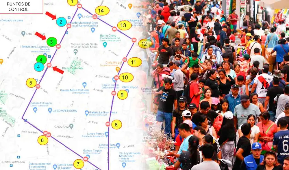 PNP, personal de la Municipalidad y Serenazgo vigilarán las vías de acceso a Mesa Redonda. Foto: composición LR/Municipalidad de Lima/Andina