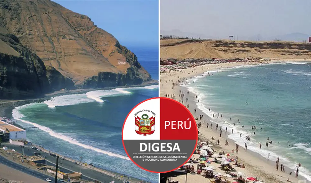 Según Digesa, estas playas son consideradas como las más saludables de Lima Metropolitana. Foto: composición LR/Digesa/Turismo Perú/Olas Perú