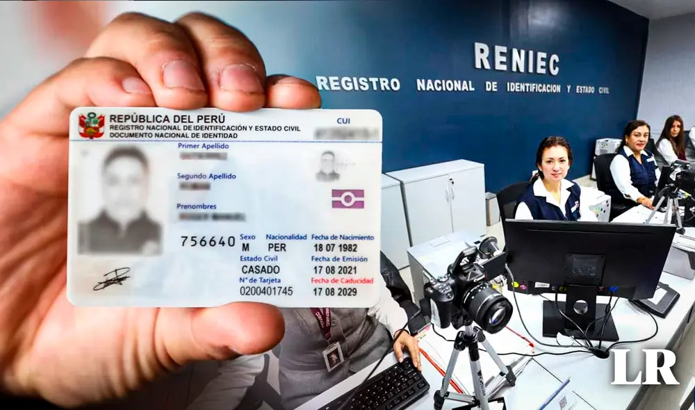 Además de la fecha de nacimiento, el DNI proporciona información como la fecha de emisión o la caducidad. Foto: composición LR/Andina