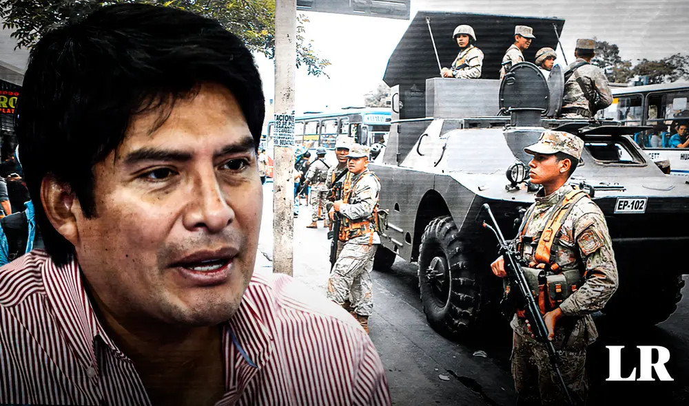 Alcalde de SJL también criticó al ministro de Economía por asignar poco presupuesto para la lucha contra la inseguridad. Foto: composición Gerson Cardoso/La República/Andina Alcalde de SJL también criticó al ministro de Economía por asignar poco presupuesto para la lucha contra la inseguridad. Foto: composición Gerson Cardoso/La República/Andina