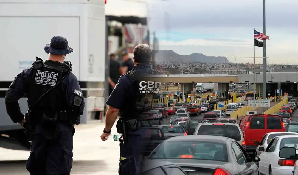 La CBP ha implementado tecnología avanzada en los puertos de entrada para mejorar la eficiencia y seguridad de las operaciones, como sistemas de reconocimiento facial y escáneres de carga. Foto: composición LR/El Tiempo/ Telemundo