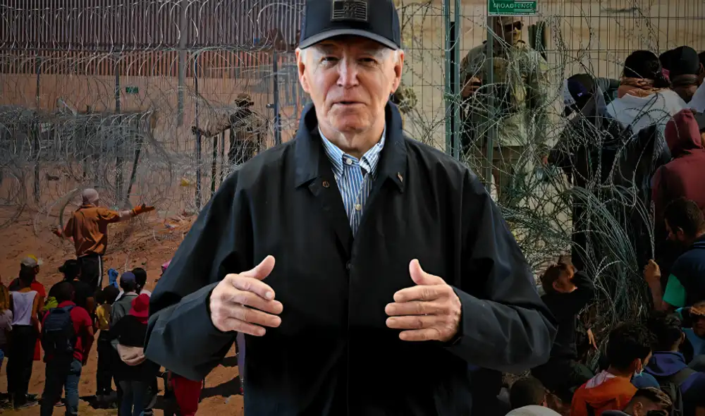 La administración de Joe Biden y Kamala Harris ha dado pasos significativos para reforzar la seguridad en la frontera sur de Estados Unidos, luchar contra la inmigración ilegal y combatir el tráfico de drogas. Foto: composición LR/CNN/AFP La administración de Joe Biden y Kamala Harris ha dado pasos significativos para reforzar la seguridad en la frontera sur de Estados Unidos, luchar contra la inmigración ilegal y combatir el tráfico de drogas. Foto: composición LR/CNN/AFP