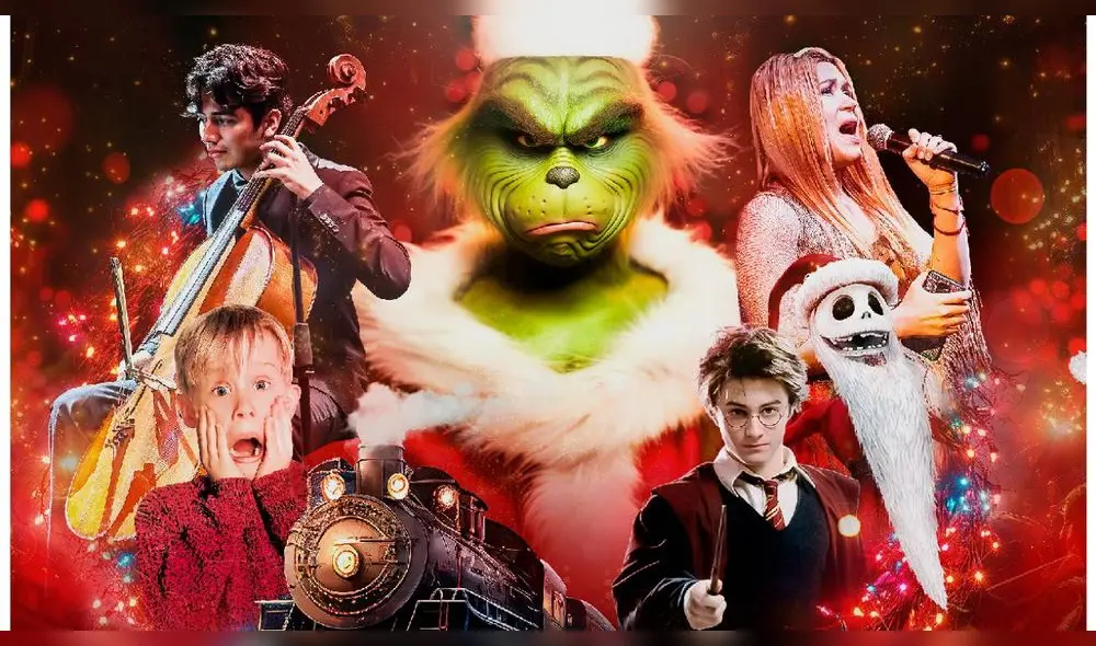 Primer show sinfónico de cine navideño denominado  'Holy Night Film'.  Foto: difusión