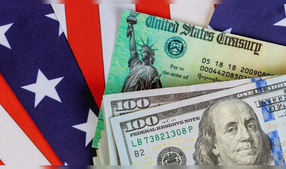 El cheque de estímulo es esencial para los norteamericanos. Foto: Composición LR/La Opinión